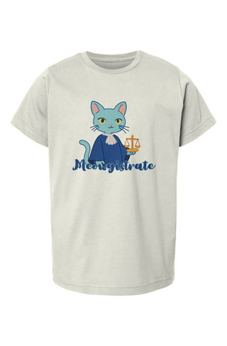 Meowgistrate Youth Fine Jersey T-Shirt - *This is not legal advice