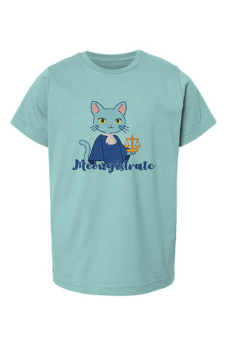 Meowgistrate Youth Fine Jersey T-Shirt - *This is not legal advice