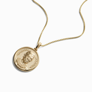 Mini Ruth Bader Ginsburg Necklace: 16" - 18" - *This is not legal advice
