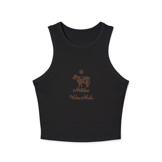 Mistakes Were Made Women's Micro Rib Racer Tank Top - *This is not legal advice