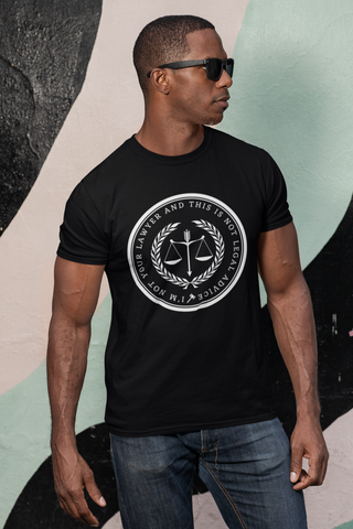 Not your lawyer Big and Tall Tee
