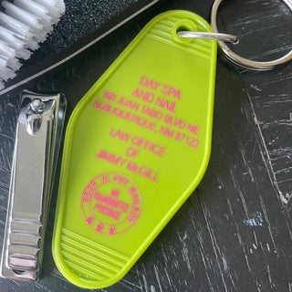 Motel Key Fob - Day Spa & Nail (Better Call Saul) - *This is not legal advice