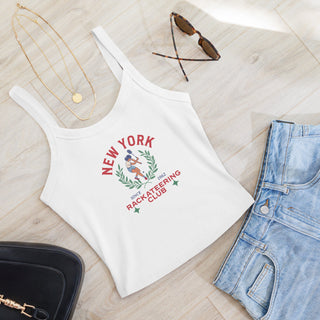 New York Racketeering Club Women’s micro - rib tank top - *This is not legal advice
