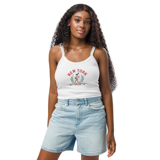 New York Racketeering Club Women’s micro - rib tank top - *This is not legal advice