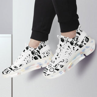 Legalish Air Max React Sneakers - White