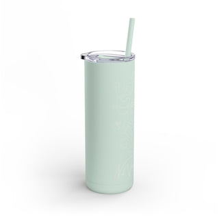 Not Very Demure Maars Maker Skinny Matte Tumbler, 20oz - *This is not legal advice