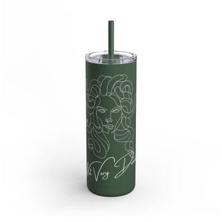 Not Very Demure Maars Maker Skinny Matte Tumbler, 20oz - *This is not legal advice