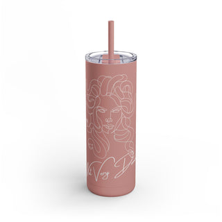 Not Very Demure Maars Maker Skinny Matte Tumbler, 20oz - *This is not legal advice