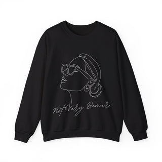 Not Very Demure Unisex Heavy Blend™ Crewneck Sweatshirt - *This is not legal advice