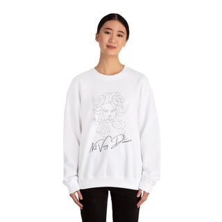 Not Very Demure Unisex Heavy Blend™ Crewneck Sweatshirt - *This is not legal advice