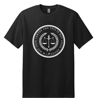 Not your lawyer Big and Tall Tee - *This is not legal advice