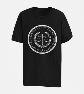 Not Your Lawyer Supima Cotton Tee - *This is not legal advice