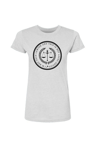 Not Your Lawyer Womens Poly - Rich T-Shirt - *This is not legal advice