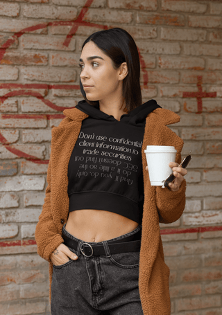 O'Hagan crop fleece hoodie - *This is not legal advice