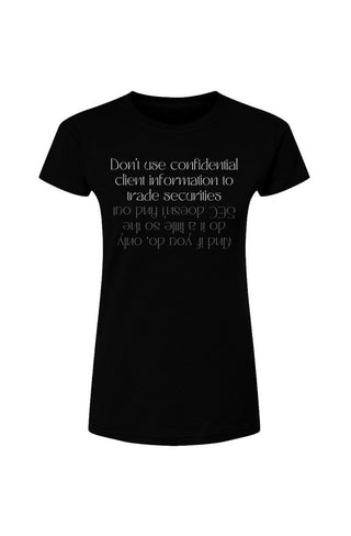 O'Hagan Womens Fine Jersey T-Shirt - *This is not legal advice