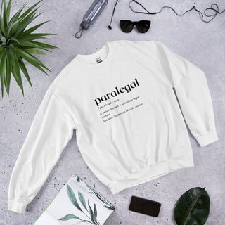 Paralegal Definition Unisex Sweatshirt - *This is not legal advice