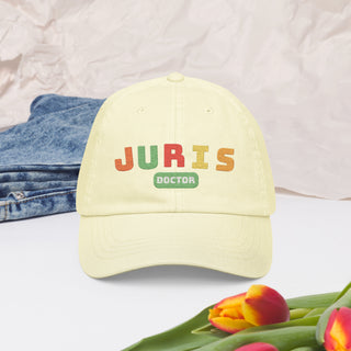 Juris Doctor Pastel baseball hat