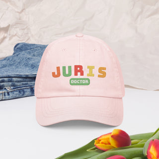 Juris Doctor Pastel baseball hat