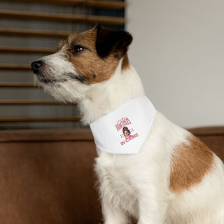 "Pawtners in Crime" Pet Bandana Collar - *This is not legal advice