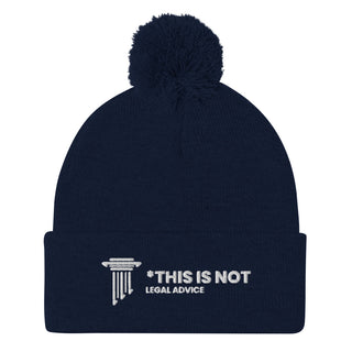 This is not legal advice Pom-Pom Beanie