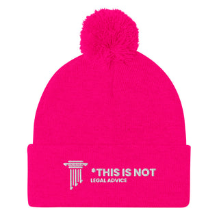 This is not legal advice Pom-Pom Beanie