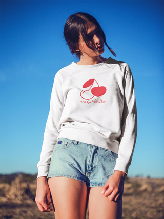 Hot Girls Do Law organic raglan sweatshirt