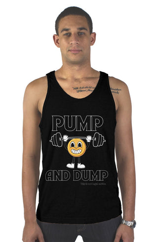 Pump and Dump mens tank top - *This is not legal advice