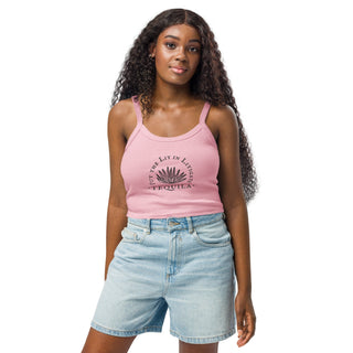 Put The Lit in Litigate Tequila Women’s micro - rib tank top - *This is not legal advice