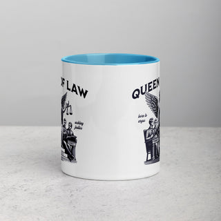 Queen of Law Mug with Color Inside - *This is not legal advice