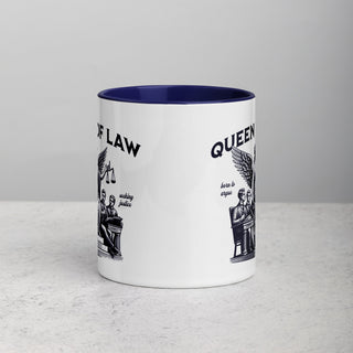 Queen of Law Mug with Color Inside - *This is not legal advice