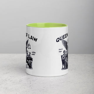 Queen of Law Mug with Color Inside - *This is not legal advice