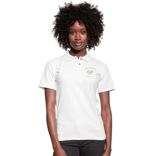 Racketeering Club Women's Pique Polo Shirt - *This is not legal advice