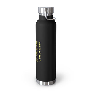 Running From the Law Copper Vacuum Insulated Bottle, 22oz - *This is not legal advice
