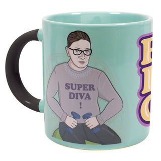Ruth Bader Ginsburg Heat - Changing Coffee Mug - *This is not legal advice