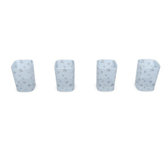 Scale of Justice Square Shot Glasses (Set of 4) - *This is not legal advice