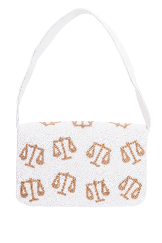 Scales of Justice Beaded Bag - *This is not legal advice