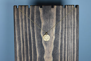 Scales of Justice Coin Necklace - *This is not legal advice