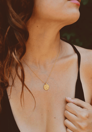 Scales of Justice Coin Necklace - *This is not legal advice