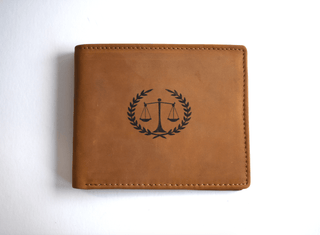 Scales of Justice Wallet - *This is not legal advice