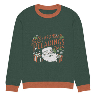 Seasons Pleadings Knitted crew neck sweater - *This is not legal advice