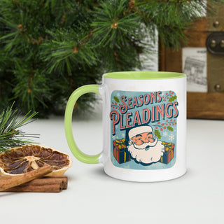 Seasons Pleadings Mug with Color Inside - *This is not legal advice