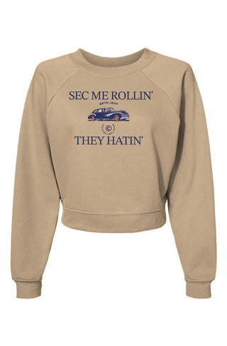 SEC me Rollin' Raglan Pullover Fleece Sweatshirt - *This is not legal advice