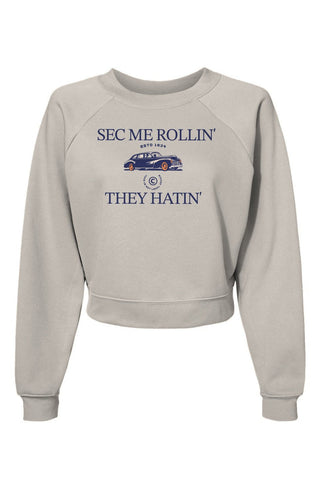 SEC me Rollin' Raglan Pullover Fleece Sweatshirt - *This is not legal advice