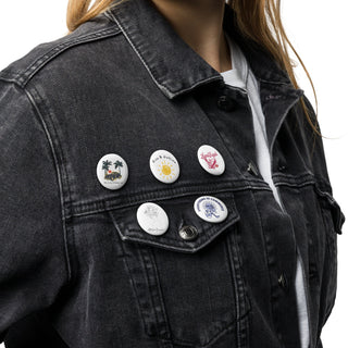 Set of pin buttons - *This is not legal advice
