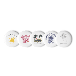 Set of pin buttons - *This is not legal advice