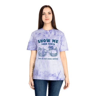 Show me your Torts Unisex Color Blast T-Shirt - *This is not legal advice