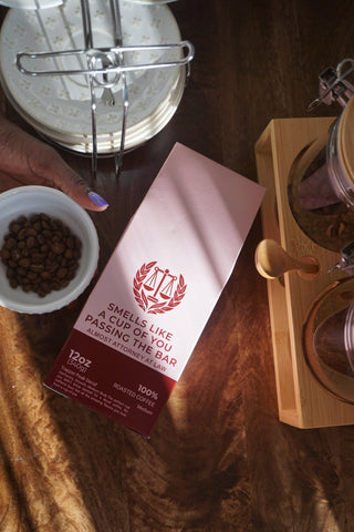 Smells Like Passing the Bar Decaf - *This is not legal advice