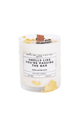 Smell's Like You're Passing the Bar Candle - *This is not legal advice