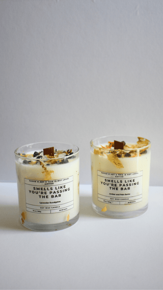 Smell's Like You're Passing the Bar Candle - *This is not legal advice