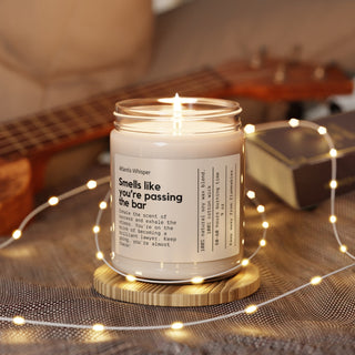 Smells Like you're passing the bar Scented Soy Candle, 9oz - *This is not legal advice